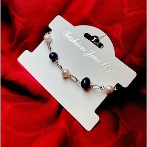 Fresh water pearls silver tone